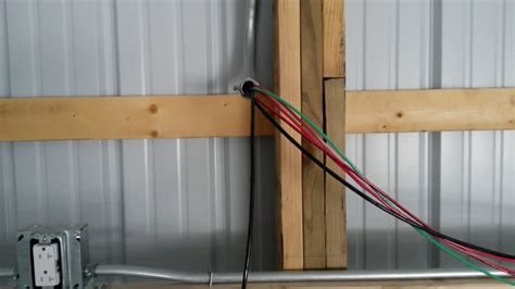 main panel to pole barn wire